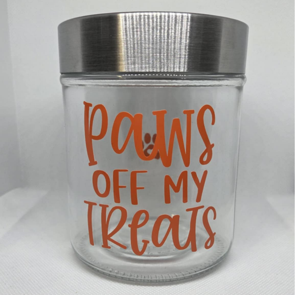 Small Pet Treat Jars