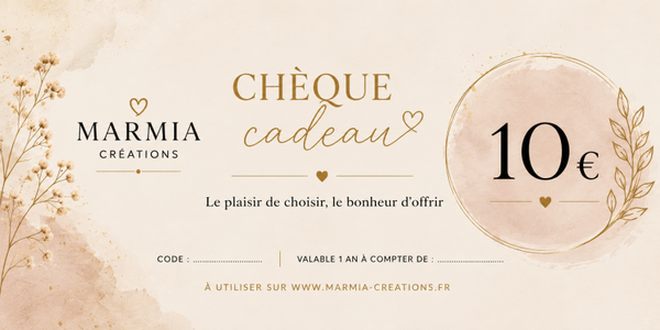 Chèque cadeau 10€