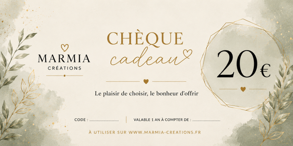 Chèque cadeau 20€