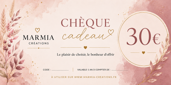 Chèque cadeau 30€