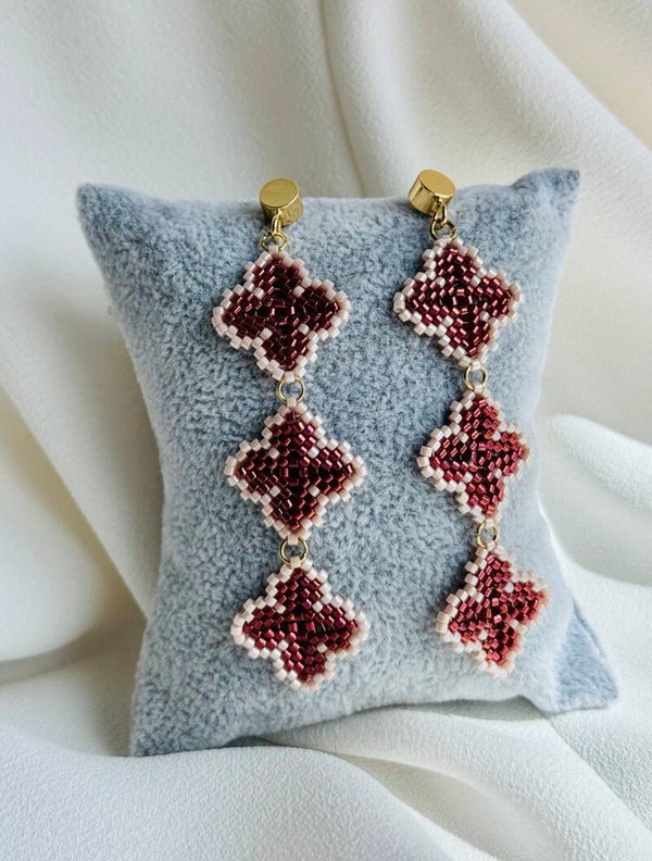 Velvet Rouge Earrings