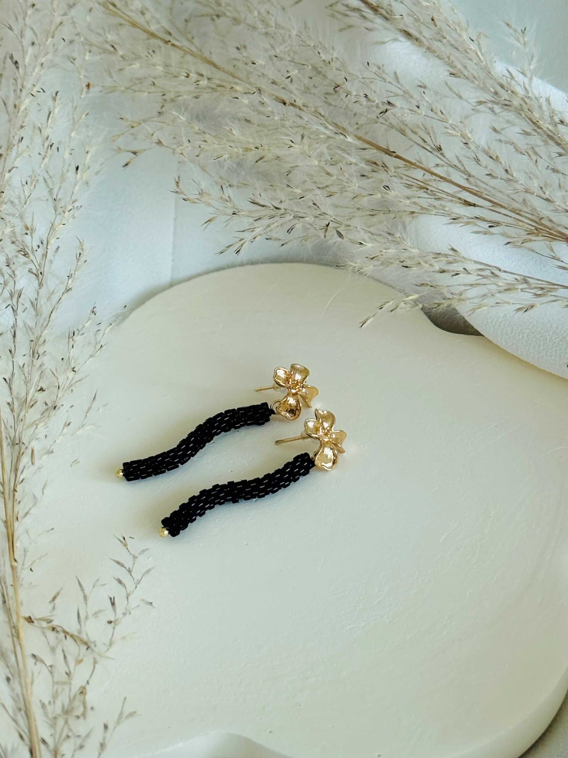 Midnight Bloom Earrings