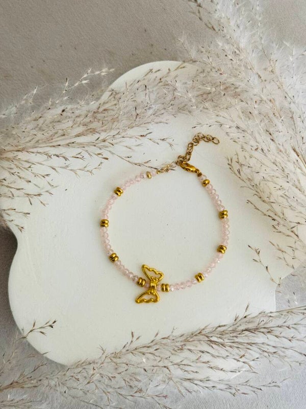 Pink-gold bracelet