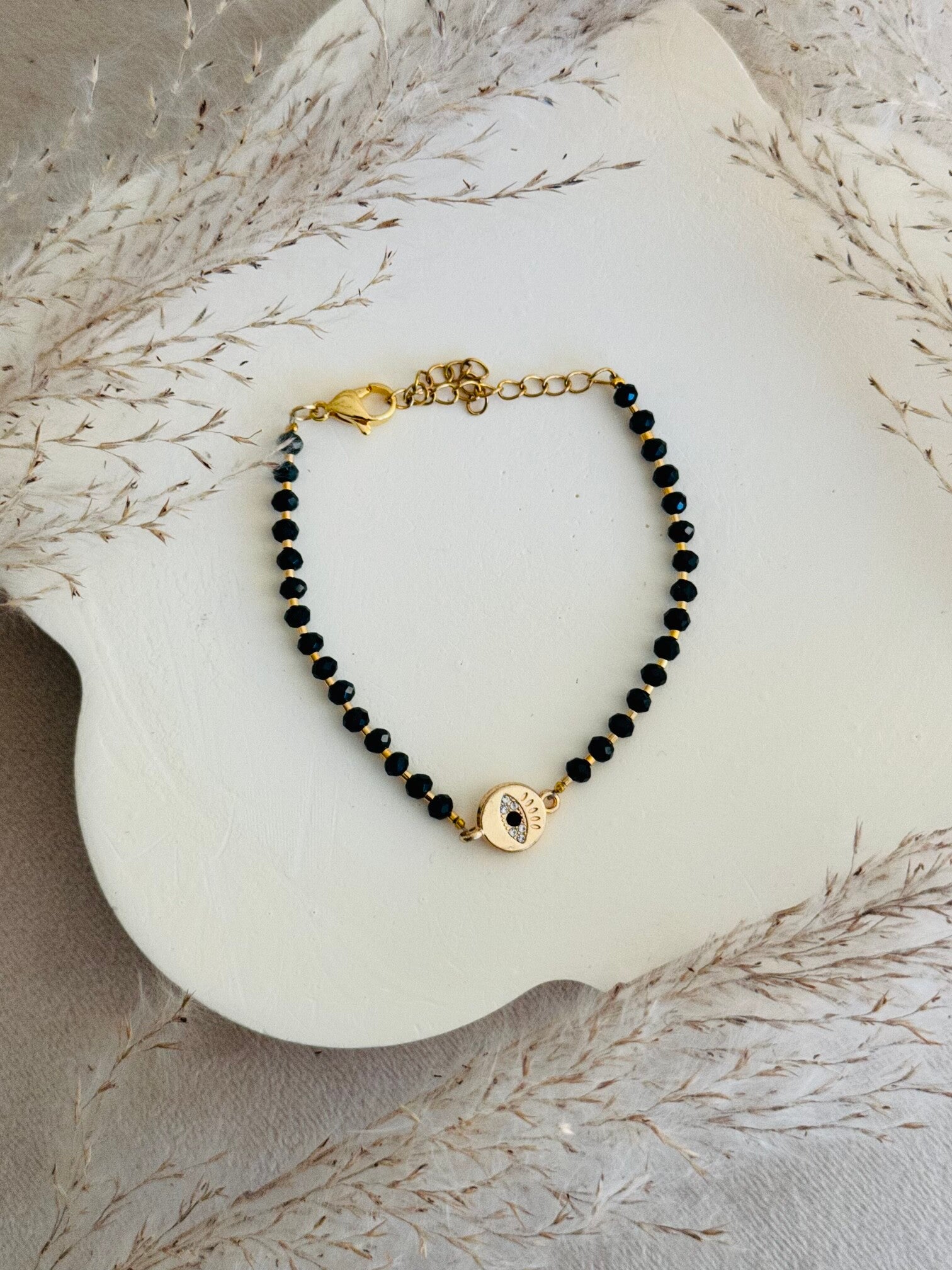 Dark green and evil eye