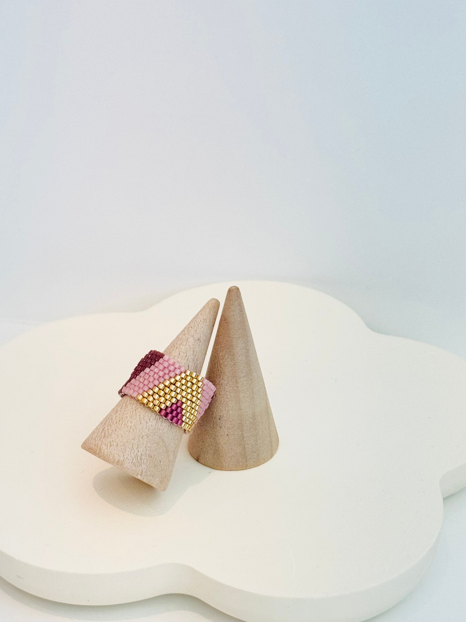 Mix: pink-purple-white-gold