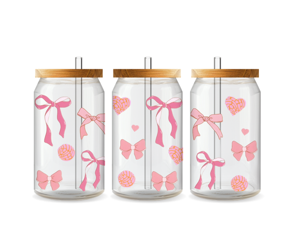 1 Pink Bows & Cherries Tumbler