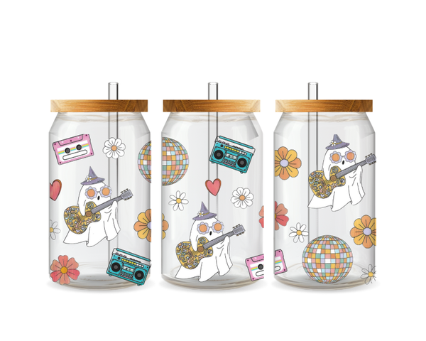 1 Groovy Ghost Tumblers
