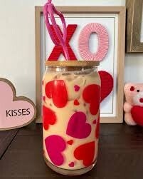Coming Soon Valentines 💘 Glass Tumblers