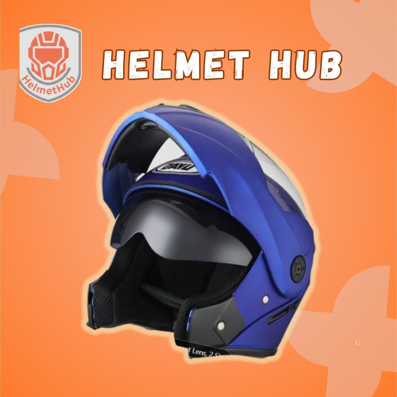 Flipup visor helmet