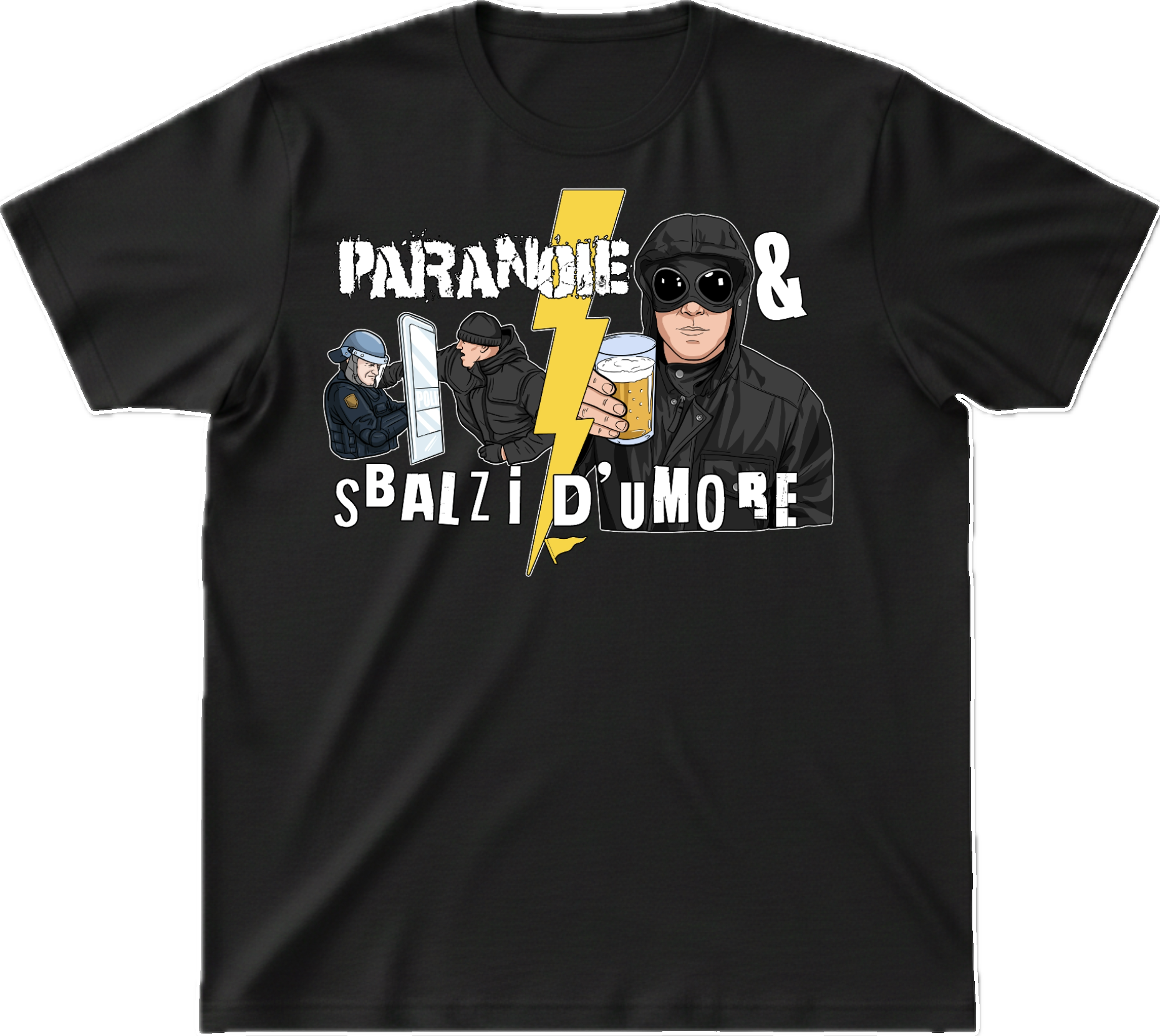 T shirt “sbalzi d’umore”