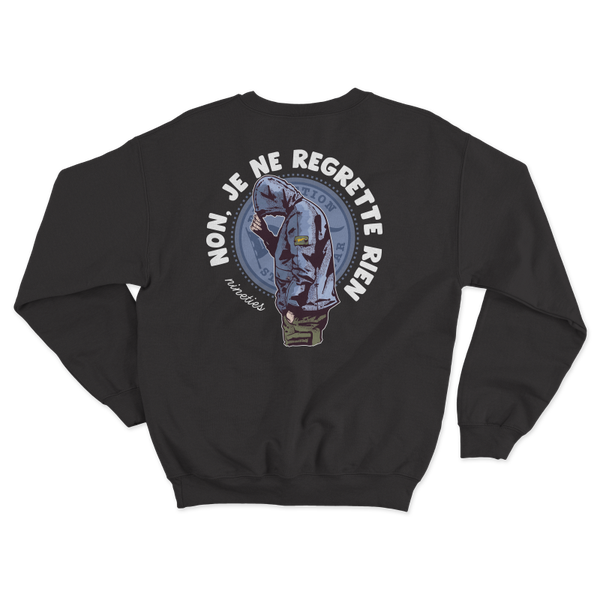 Felpa “Regrette rien”