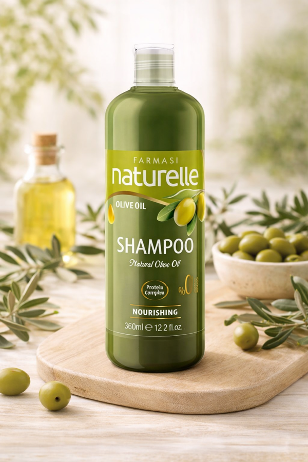Natuurlijke Olijfolie Shampoo 360 ml