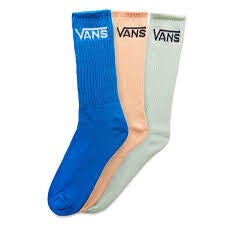 Vans sokken ( blauw/lichtroze/grijs )