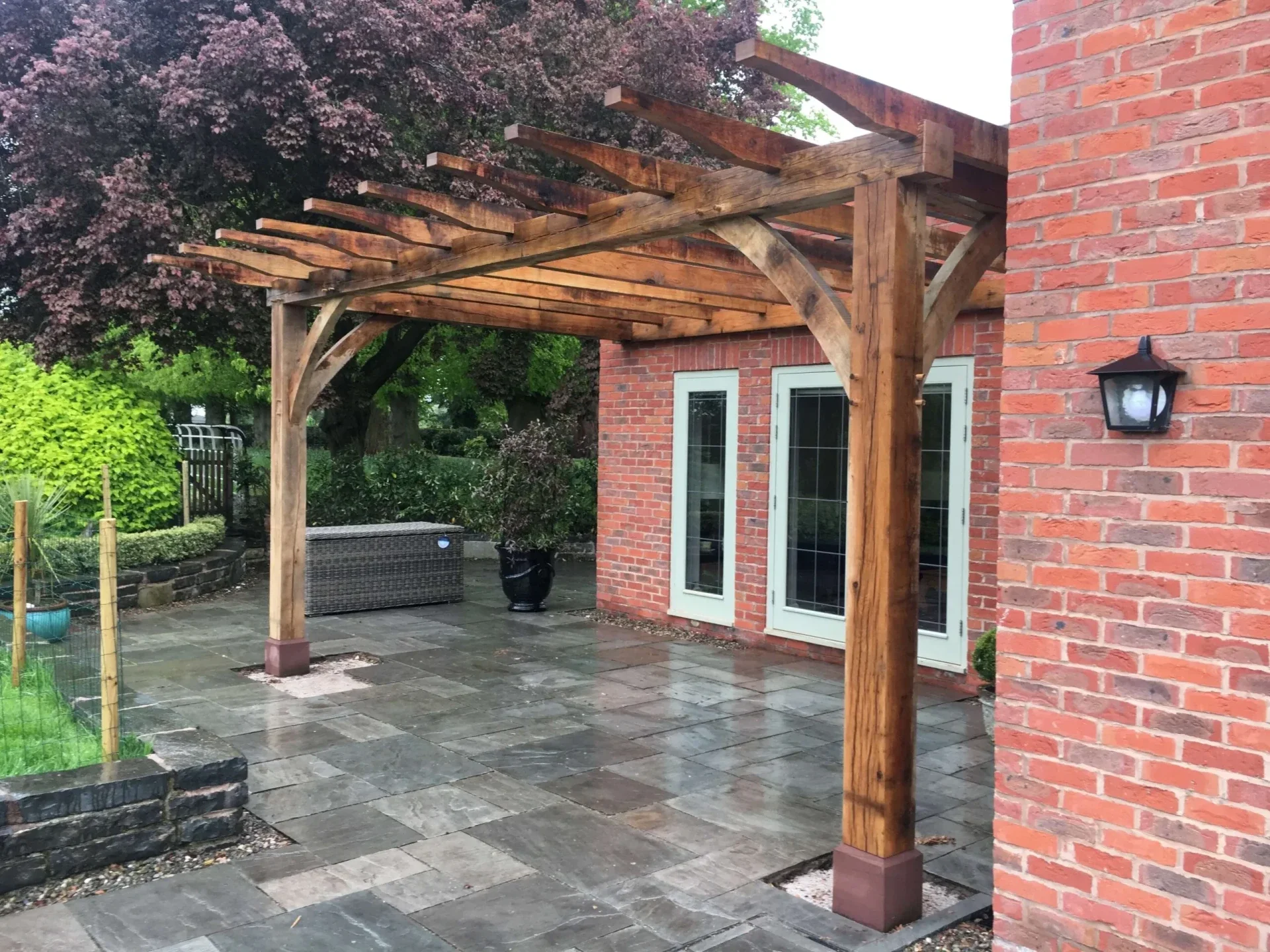 timber pergola installers Dorset & Somerset 