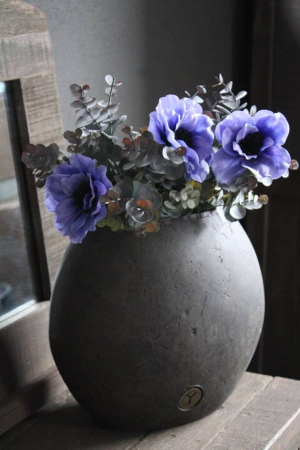 Planter ovaal moon Majestic brown mt M Brynxz