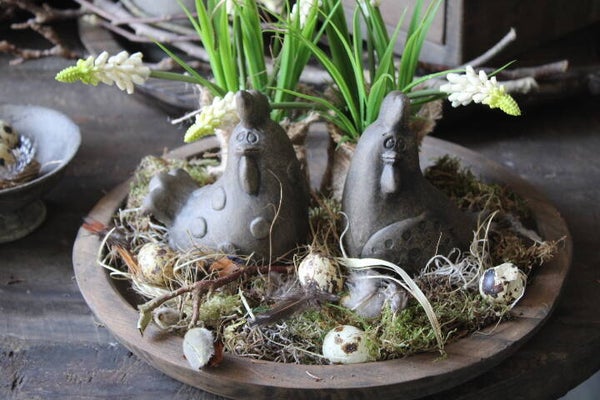 Complete voorjaarsset met kippen