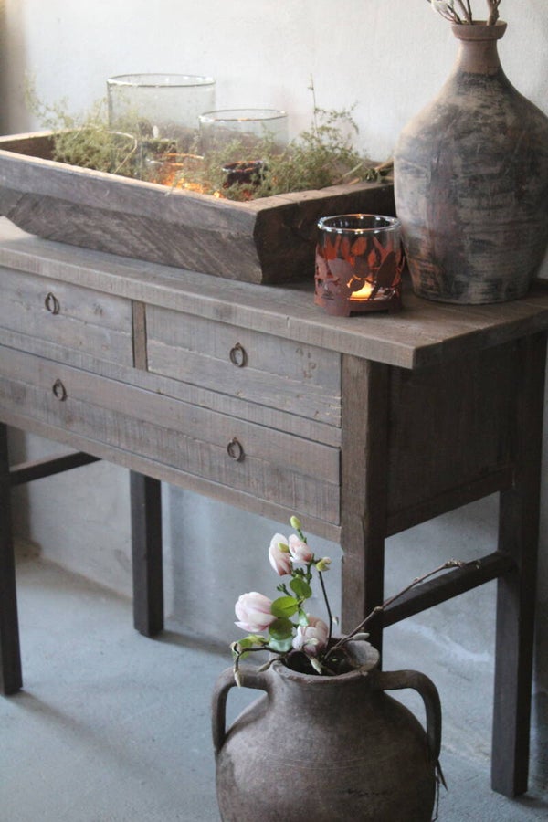 Dressoir landelijke stijl driftwood sidetable