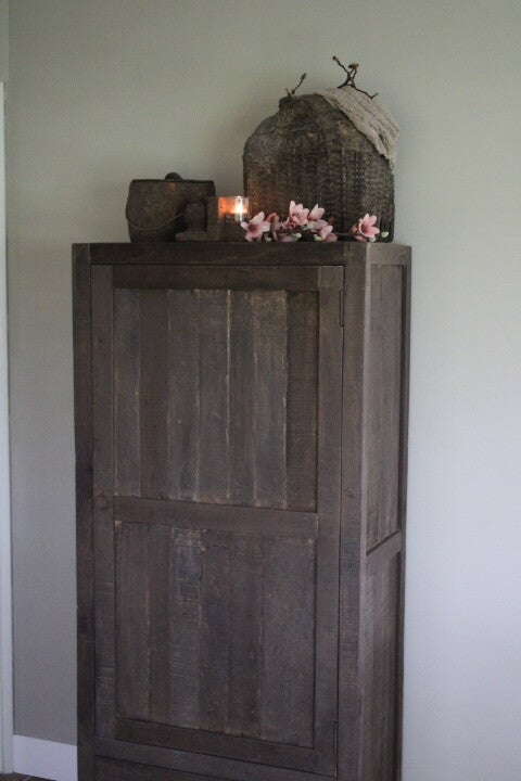 Kast 1-deur Barry 75x160 cm Driftwood