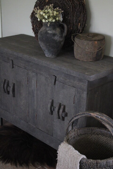 Stoere commode kast tv kast Old Barn 4-deurs