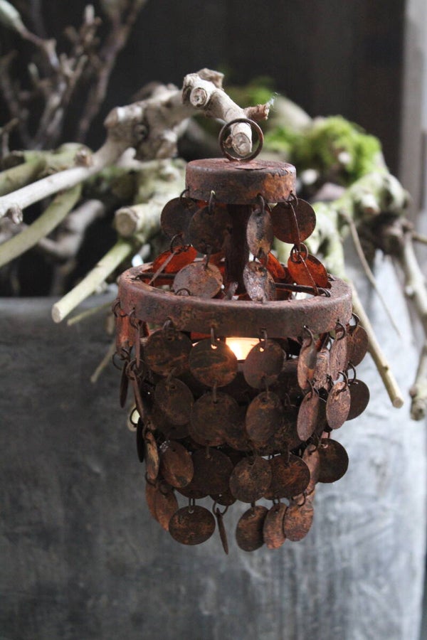 Hanger met muntjes / roesthanger