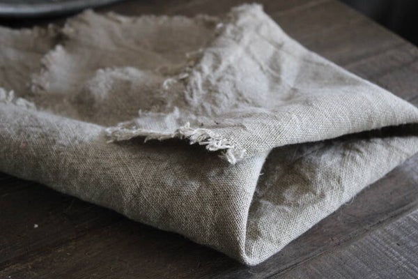 Shabby sierdoek - puur linnen