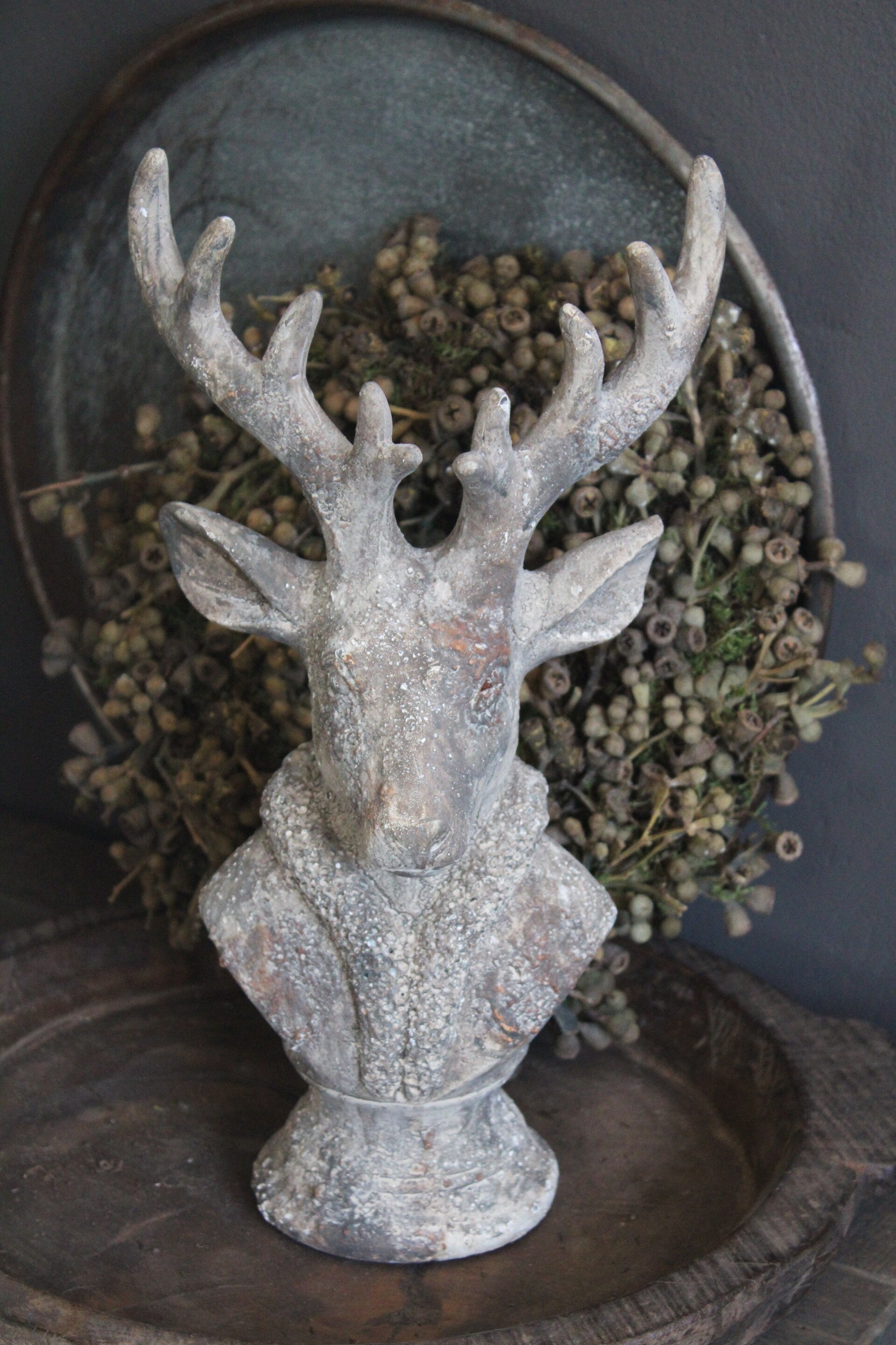 Rendier op voet (excl accessoires) maat M