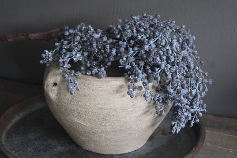 Dadeltak kunst paars/zwart (ingedroogd)