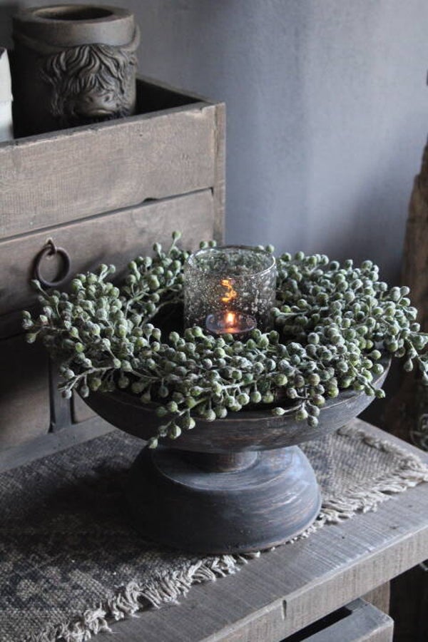 Kunst dadelkrans GROEN