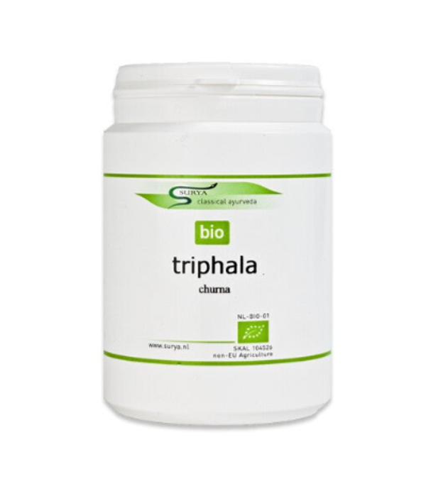 Triphala Poeder ondersteunt de spijsvertering