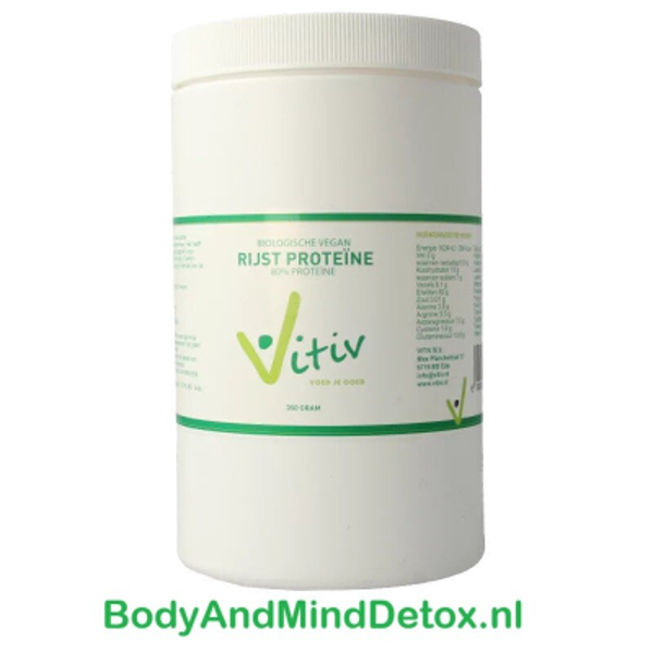 Rijst proteine vegan bio 350 gram