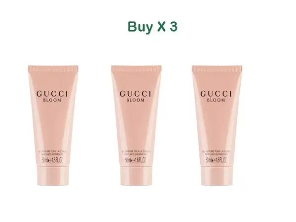 Gucci Bloom 3 X 50ml Perfumed Shower Gel New