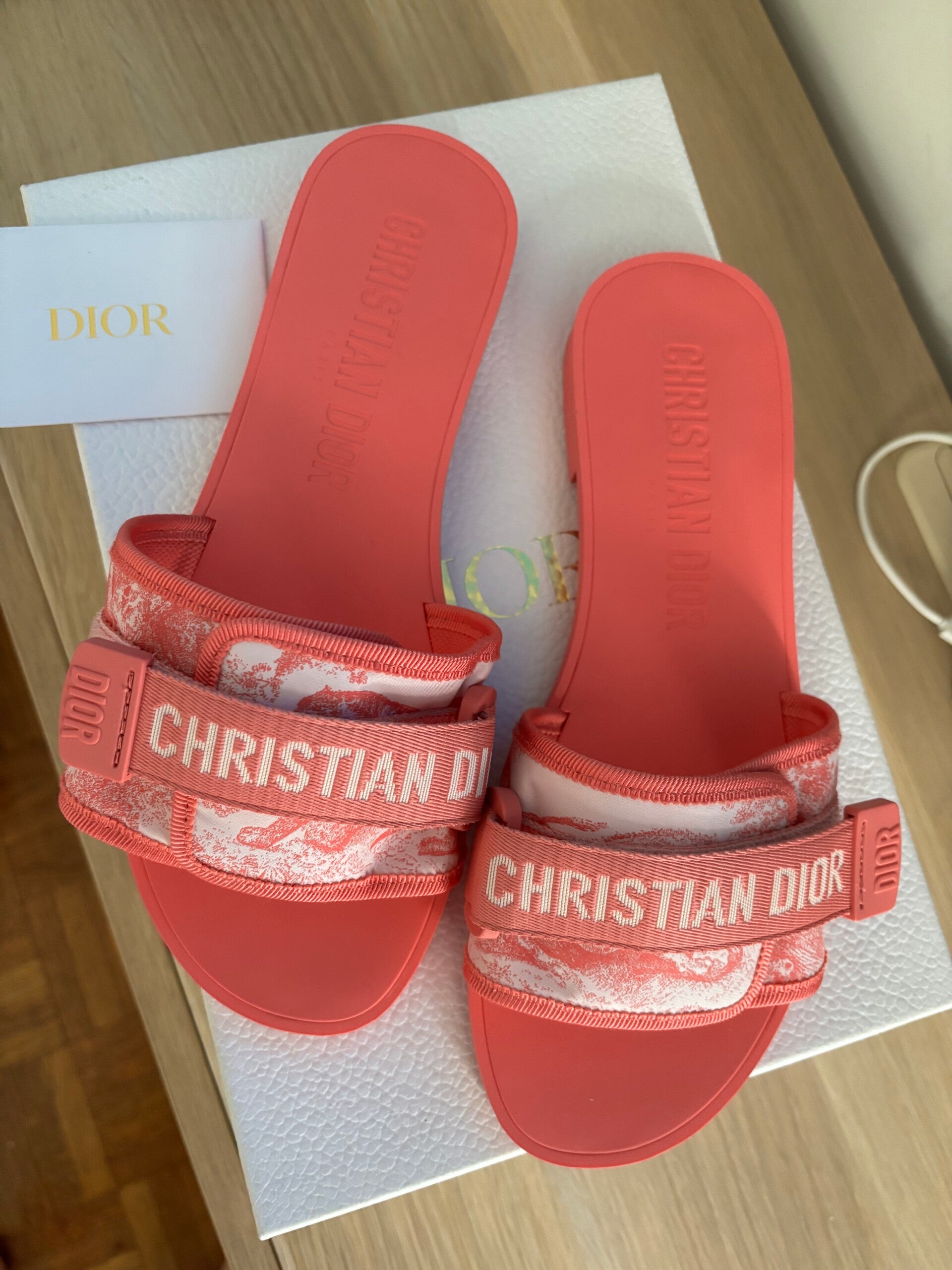 Claquette Dior rose taille 39