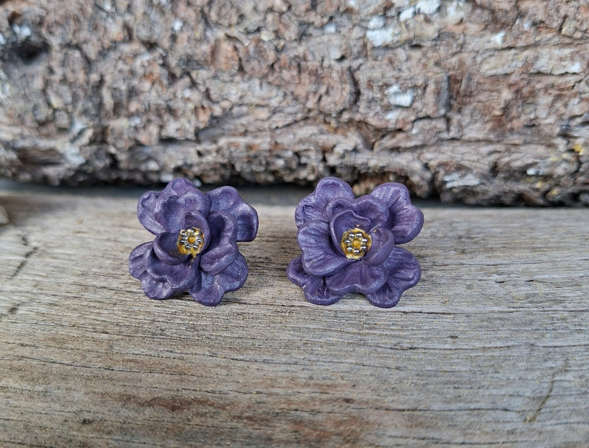 Ohrstecker Blume
