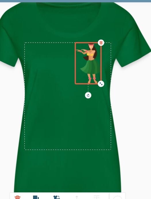 Shirt Damen mit V-Ausschnitt