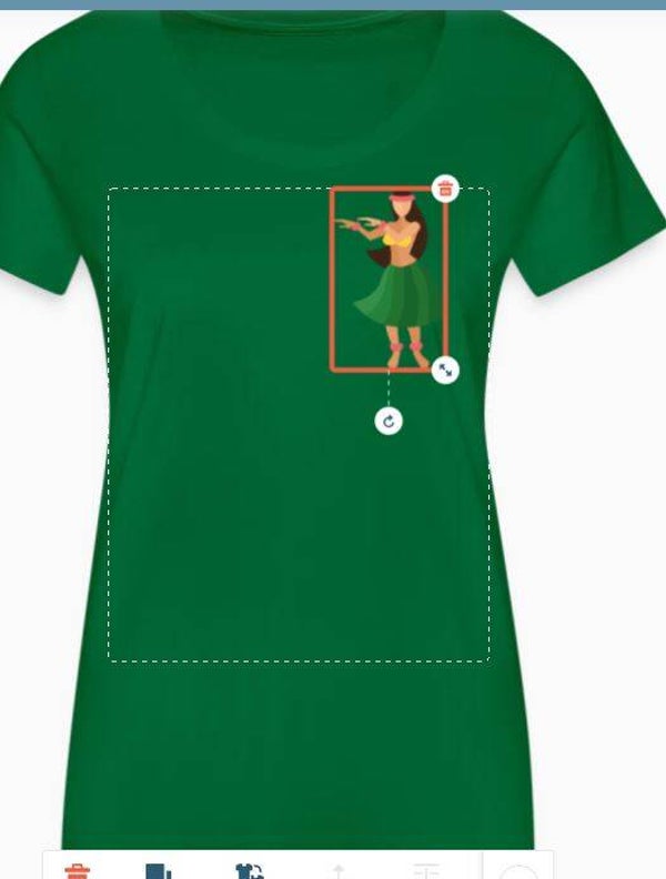 Shirt Damen mit V-Ausschnitt