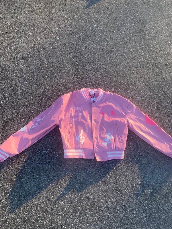 1Take Attached Cropped Varsity Jacket