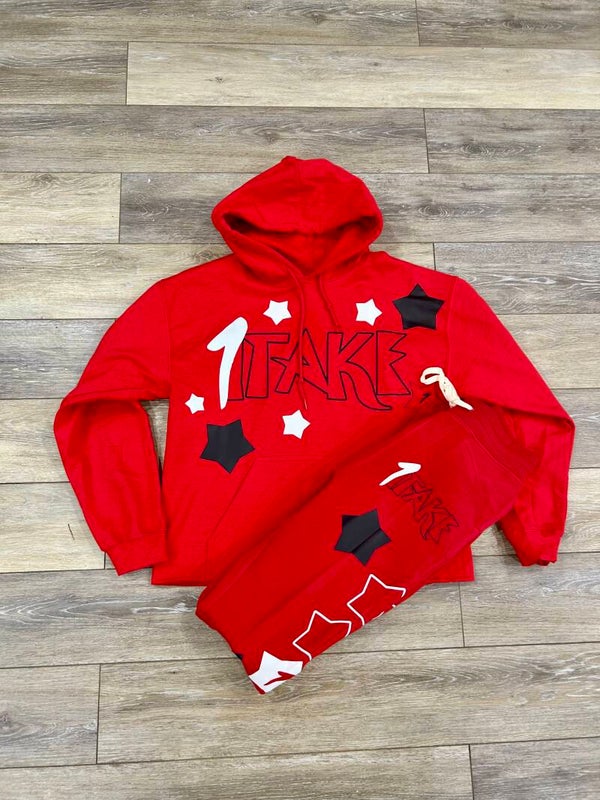 1Take Star Associate Stacked Jogging Set