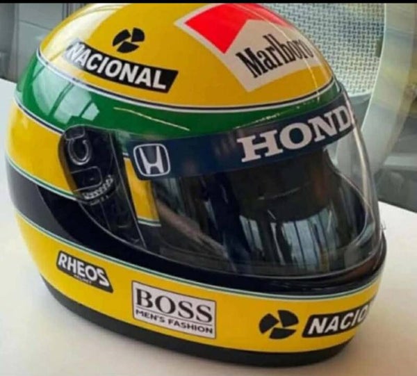 AYRTON SENNA INMETRO CERTIFIED HELMETS - ALL YEARS