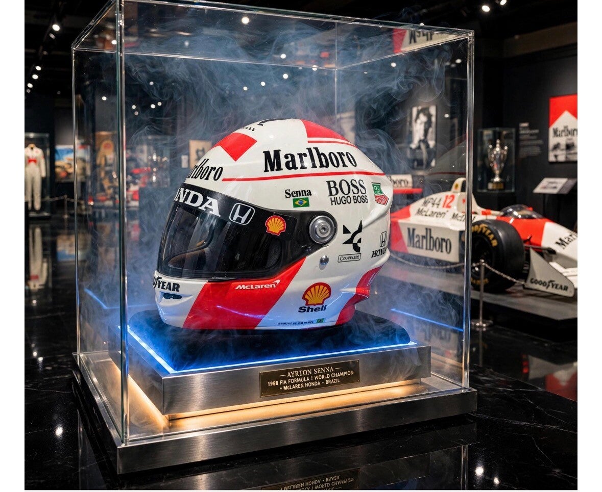 AYRTON SENNA McLAREN LIVERY TRIBUTE HELMET - MP4/6