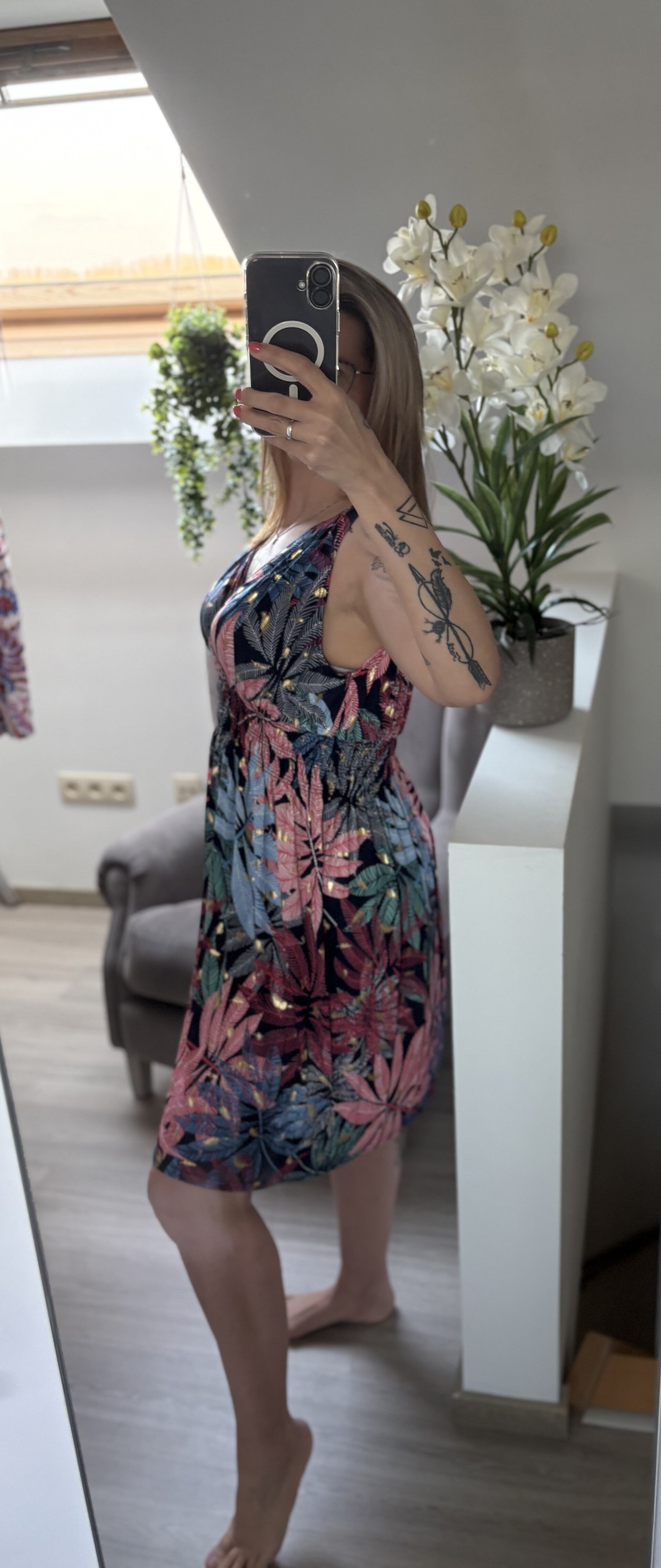 MAGIC-Kleedje met roze