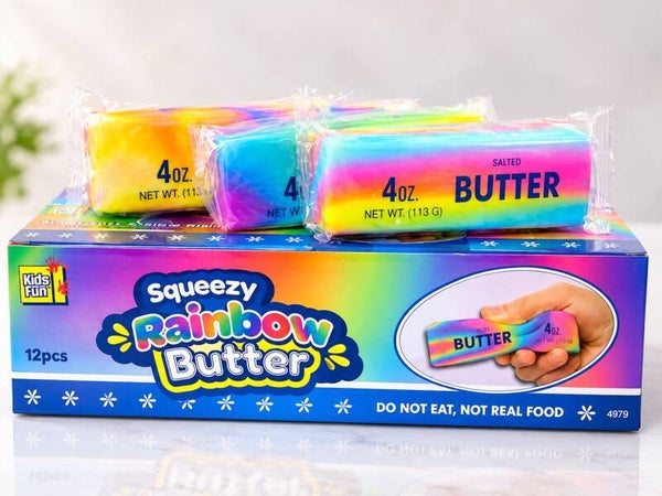 Squeeze Rainbow Butter