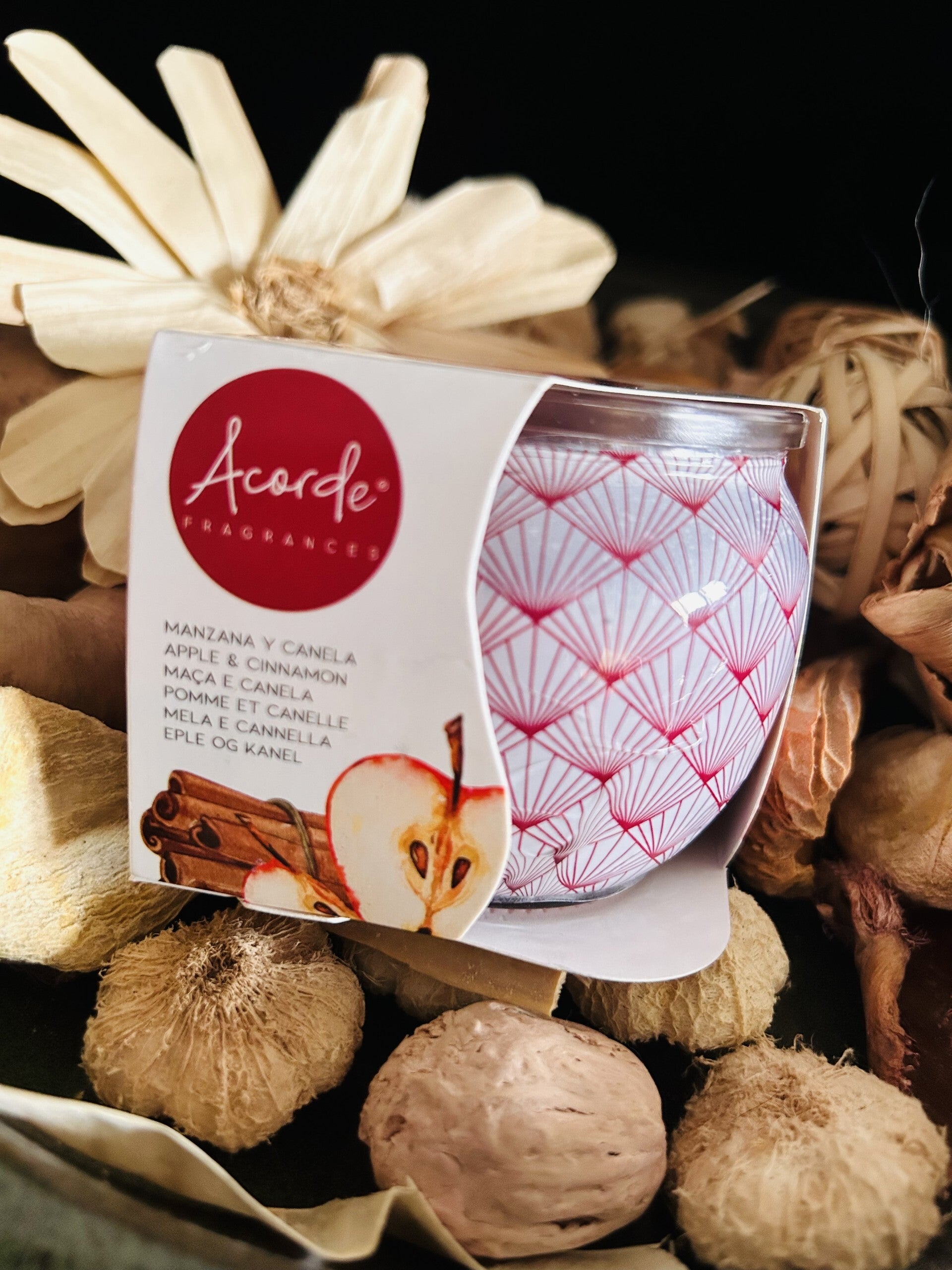 Geurkaars Appel-Kaneel