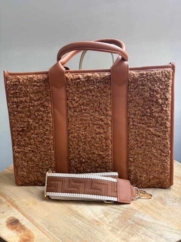 Handtas DL. Accessoires - Camel Bruin