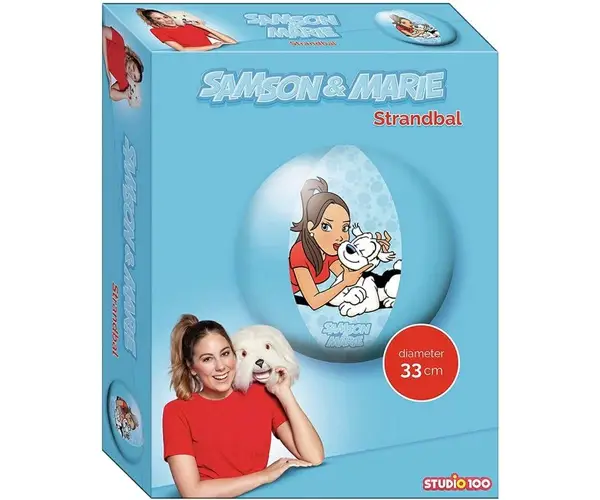 Samson en Marie strandbal