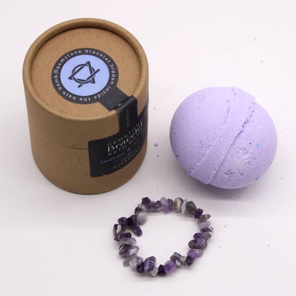 Amethist Gem Armband Badbom