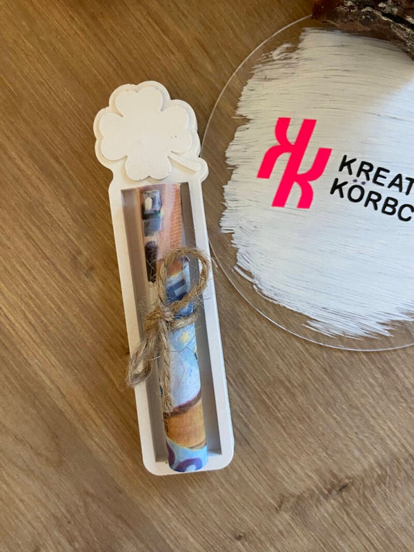 Geschenk-Halter Glückskleeblatt