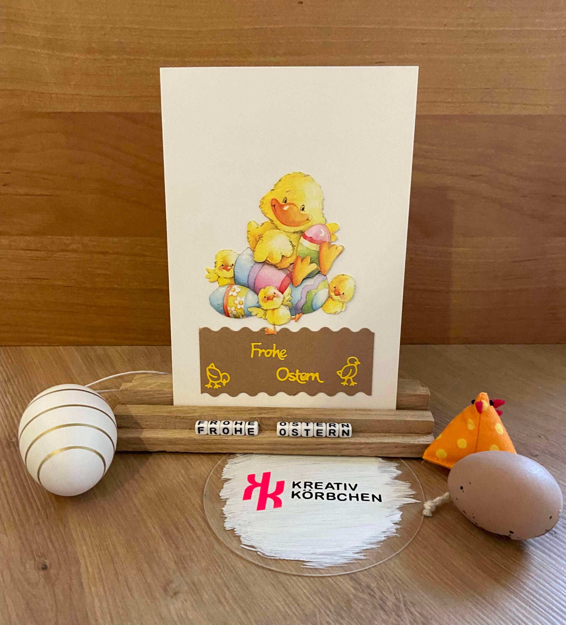 Osterkarte Kücken