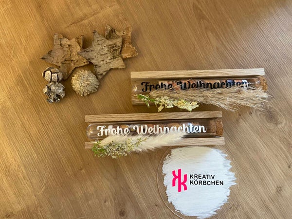 Reagenzglas, Frohe Weihnachten