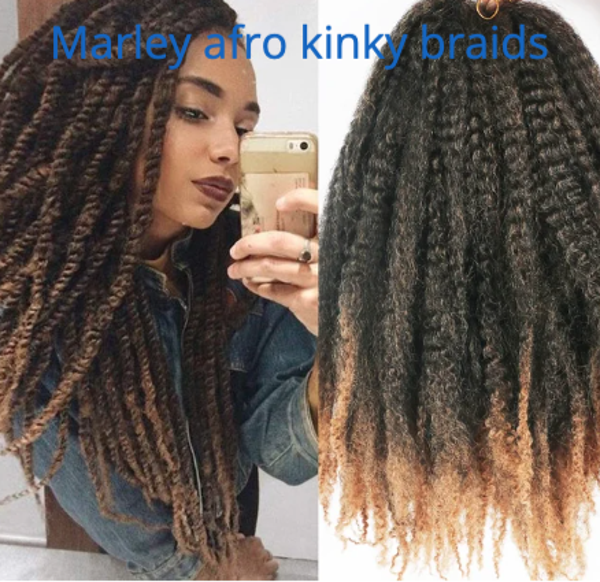 Marley afro kinky braids