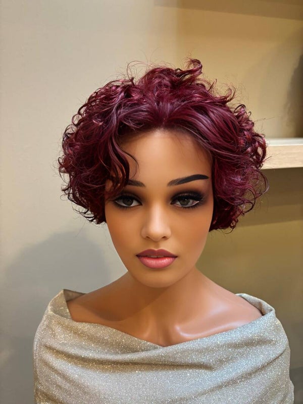 Ronda - human hair - pixie